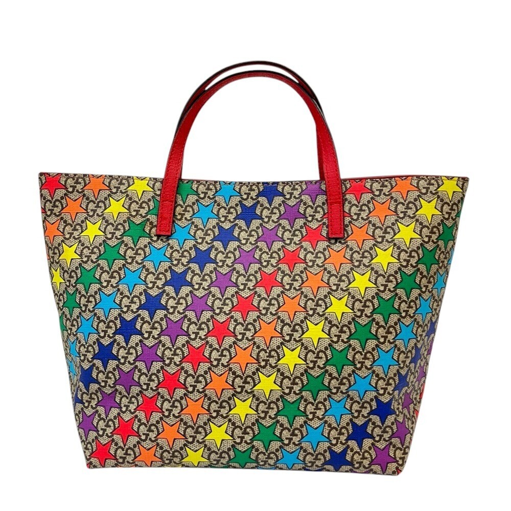 GUCCI Children's GG Supreme Star Print Tote Bag 410812 Multicolor Kids